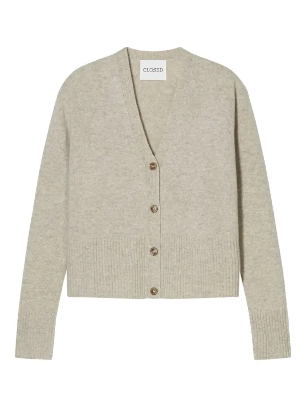 WOOL V-NECKED CARDIGAN sold by Lord & Taylor