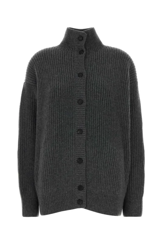 DARK GREY CASHMERE OVERSIZE CARDIGAN sold by Lord & Taylor