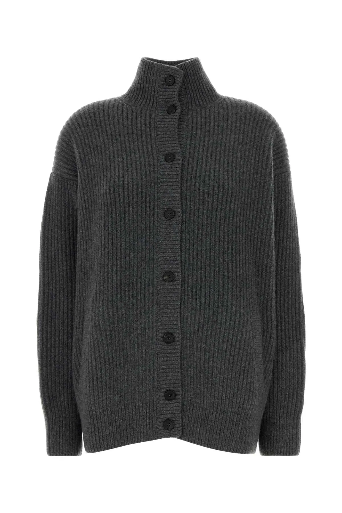 DARK GREY CASHMERE OVERSIZE CARDIGAN sold by Lord & Taylor