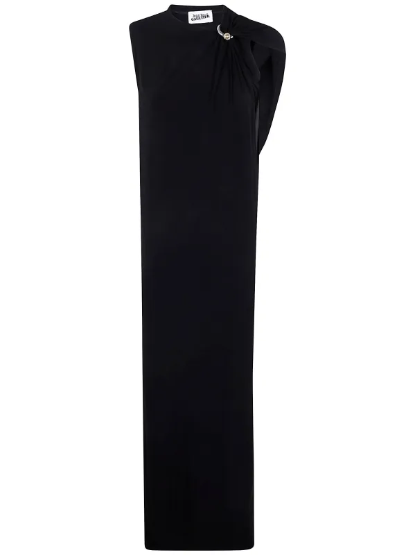 BLACK STRETCH RAYON DRESS sold by Lord & Taylor