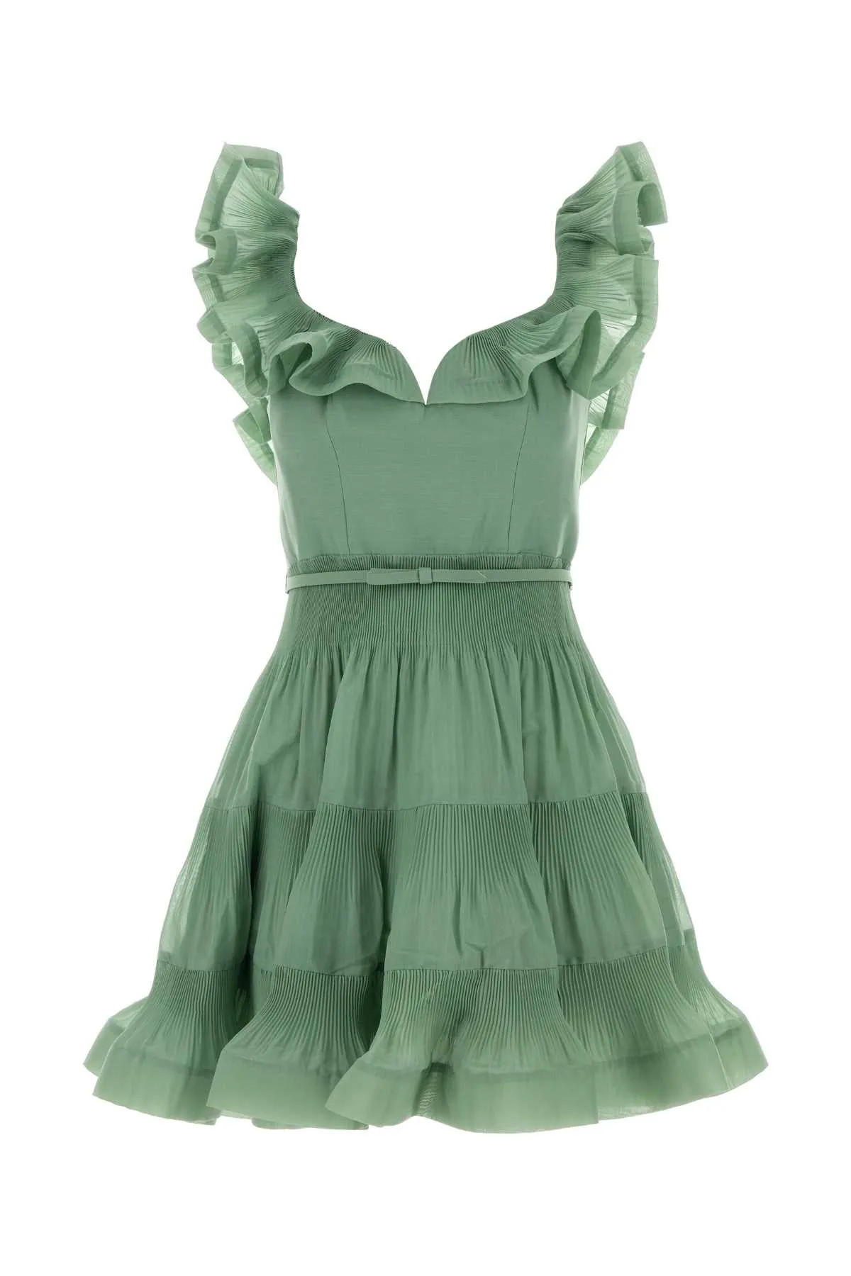 MINT GREEN POLYESTER MINI DRESS sold by Lord & Taylor