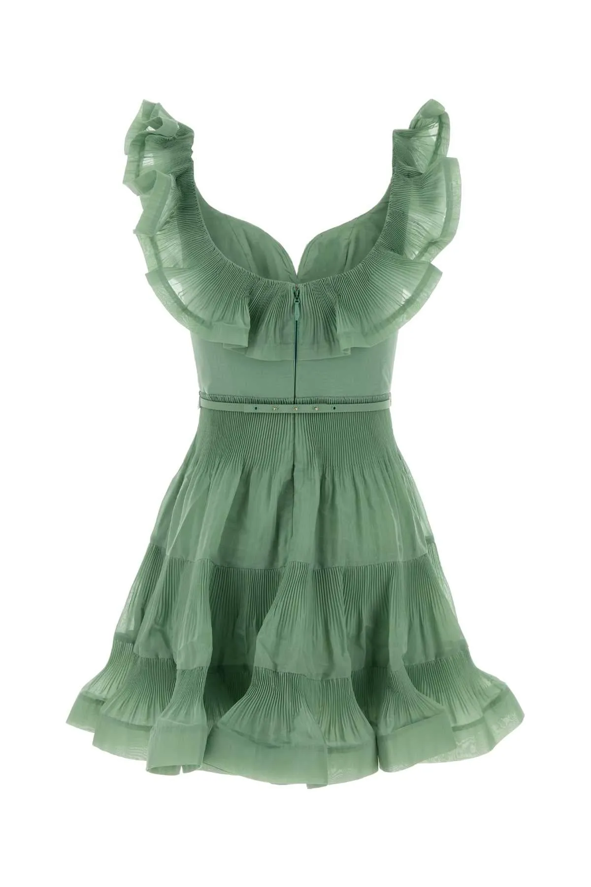 MINT GREEN POLYESTER MINI DRESS sold by Lord & Taylor product image thumbnail 2