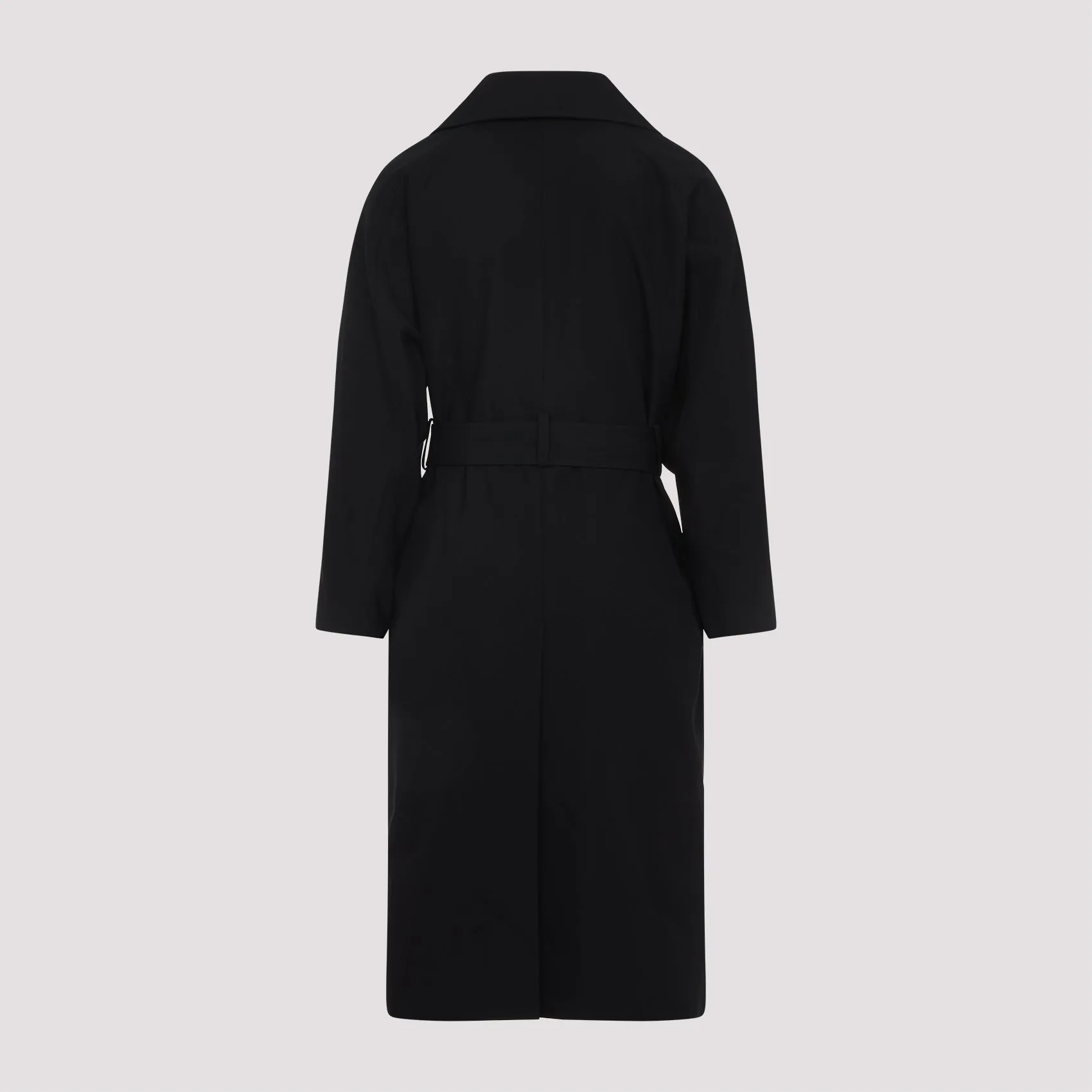 BLACK GABARDINE TRENCH COAT sold by Lord & Taylor product image thumbnail 3