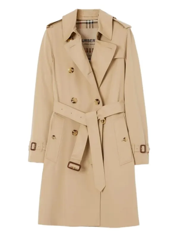 BEIGE COTTON TRENCH COAT sold by Lord & Taylor
