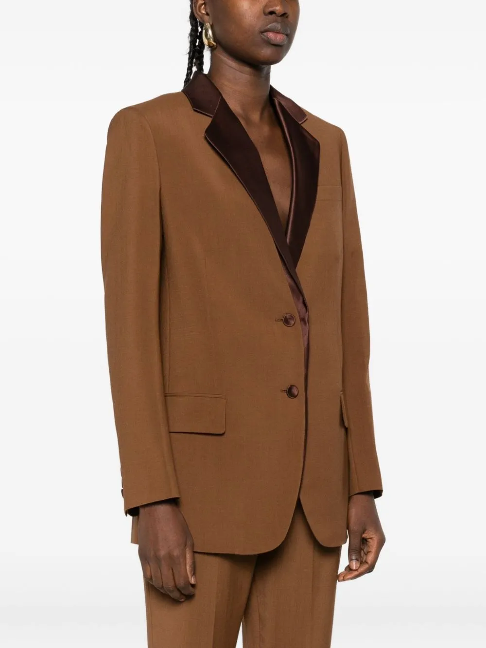 CARAMEL WOOL BLEND BLAZER sold by Lord & Taylor product image thumbnail 3