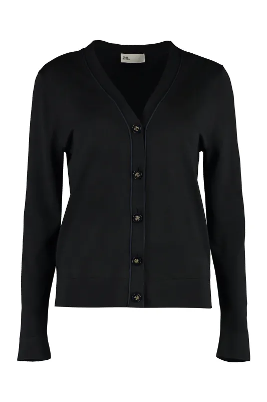 WOOL AND SILK BLEND CARDIGAN sold by Lord & Taylor