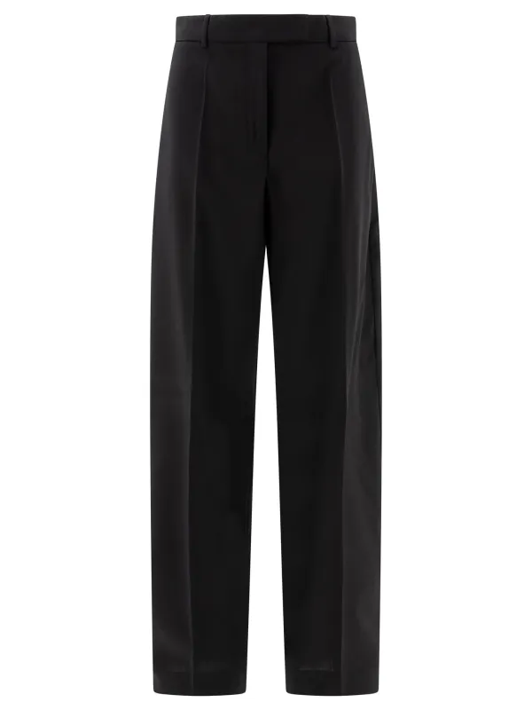 OVERSIZE TROUSERS IN STRETCH WOOL sold by Lord & Taylor