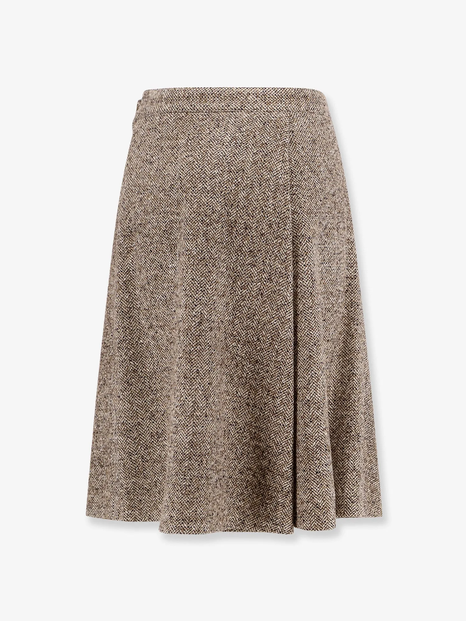 Virgin Wool and Silk Midi Skirt sold by Lord & Taylor product image thumbnail 4