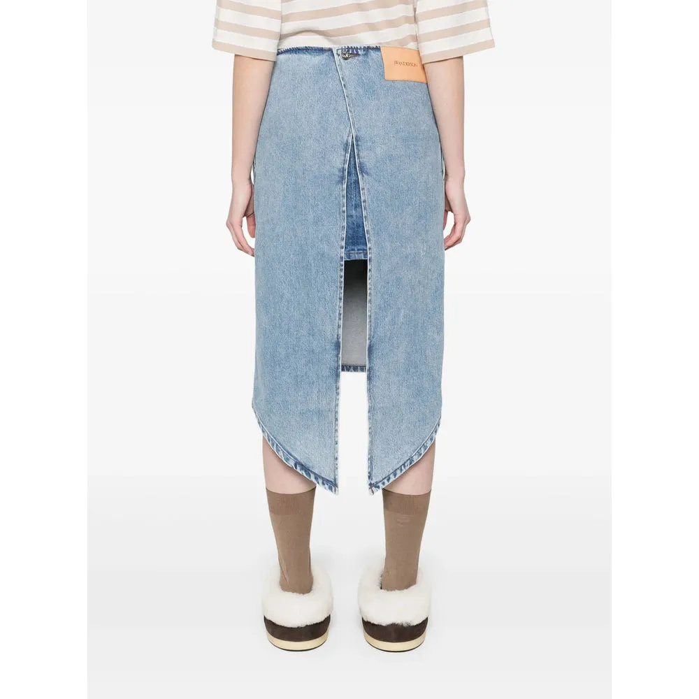 JW Anderson Cerulean Blue Skirt sold by Lord & Taylor product image thumbnail 3