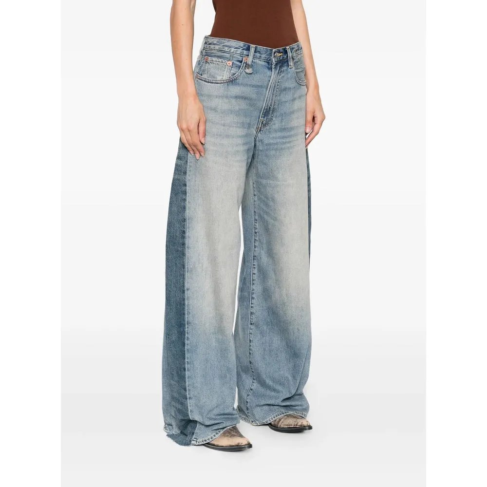 R13 Indigo Blue Wide Leg Jeans sold by Lord & Taylor product image thumbnail 2