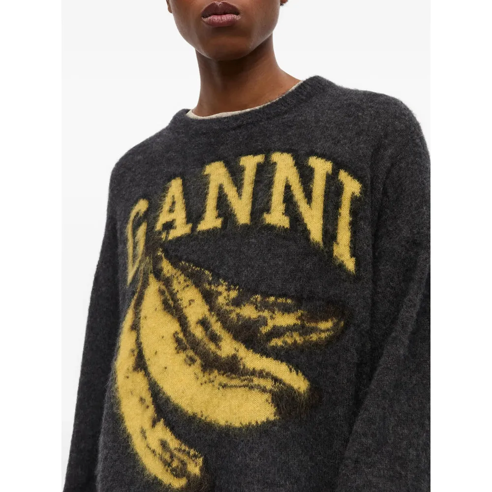 Ganni Grey Sweatshirt sold by Lord & Taylor product image thumbnail 3