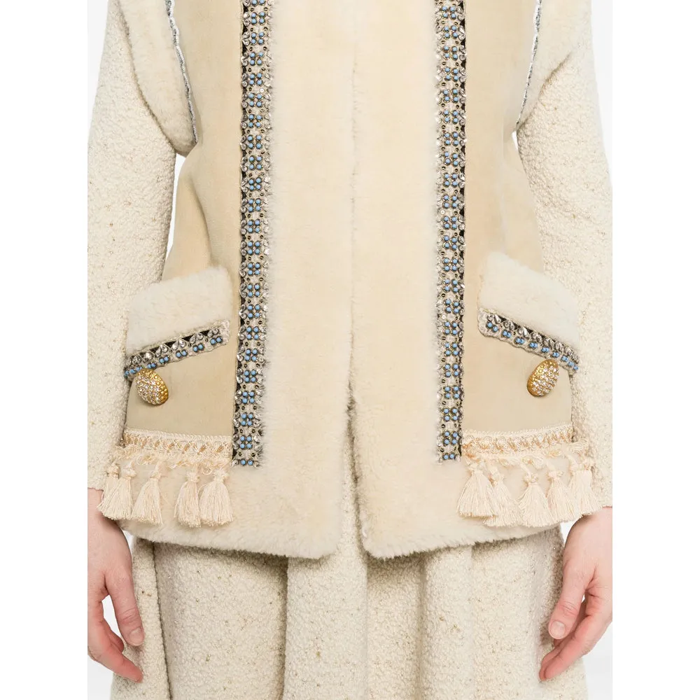 Valentino Beige Waistcoat sold by Lord & Taylor product image thumbnail 4