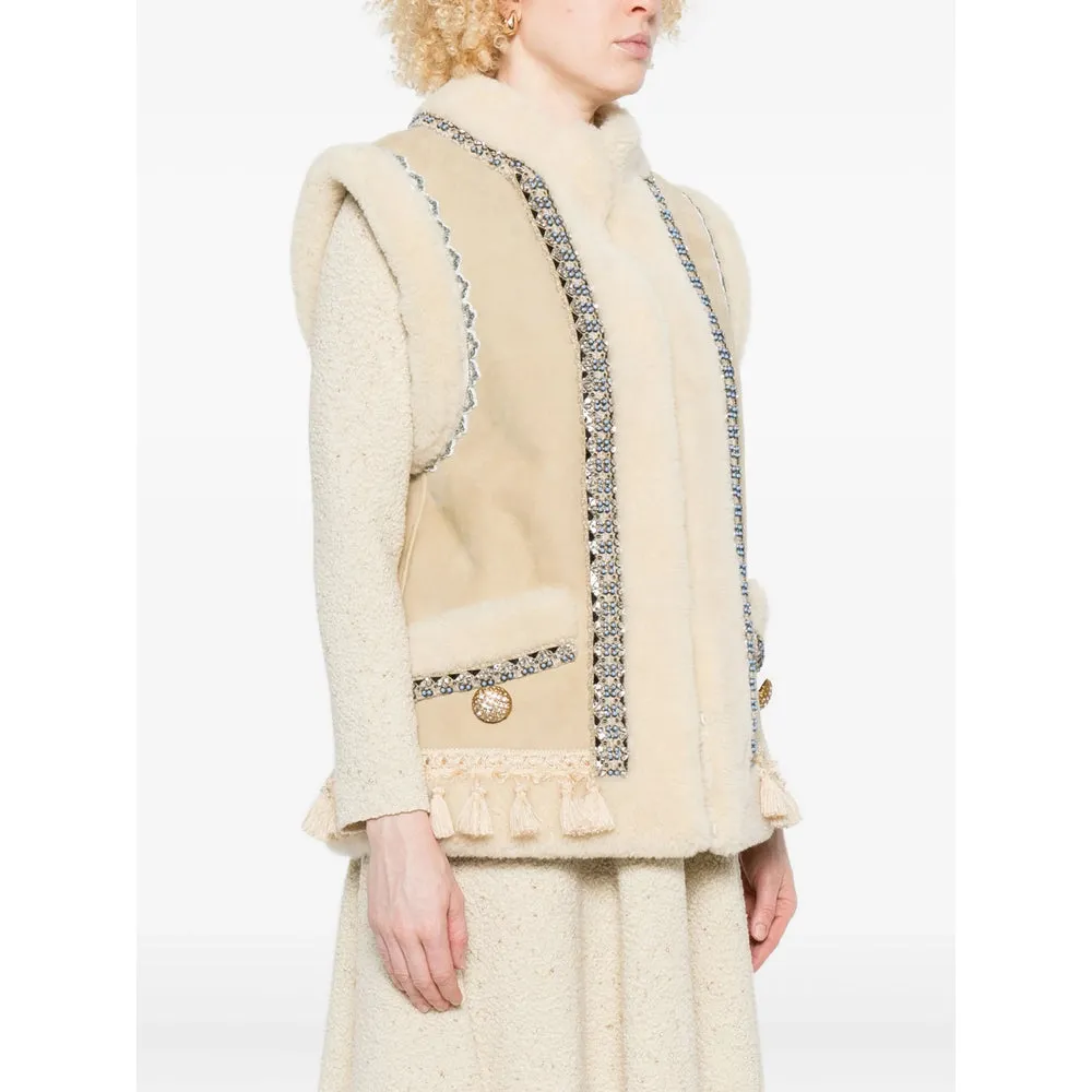 Valentino Beige Waistcoat sold by Lord & Taylor product image thumbnail 5
