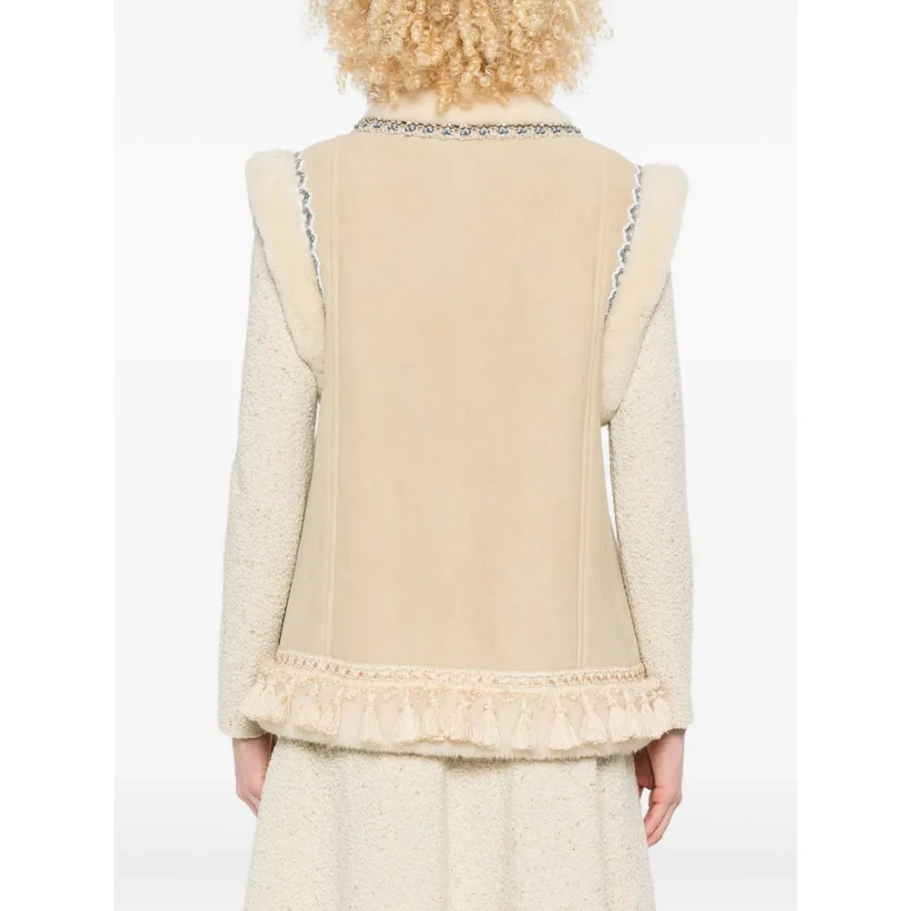 Valentino Beige Waistcoat sold by Lord & Taylor product image thumbnail 2
