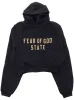 FLEECE CROPPED HOODIE sold by Lord & Taylor
