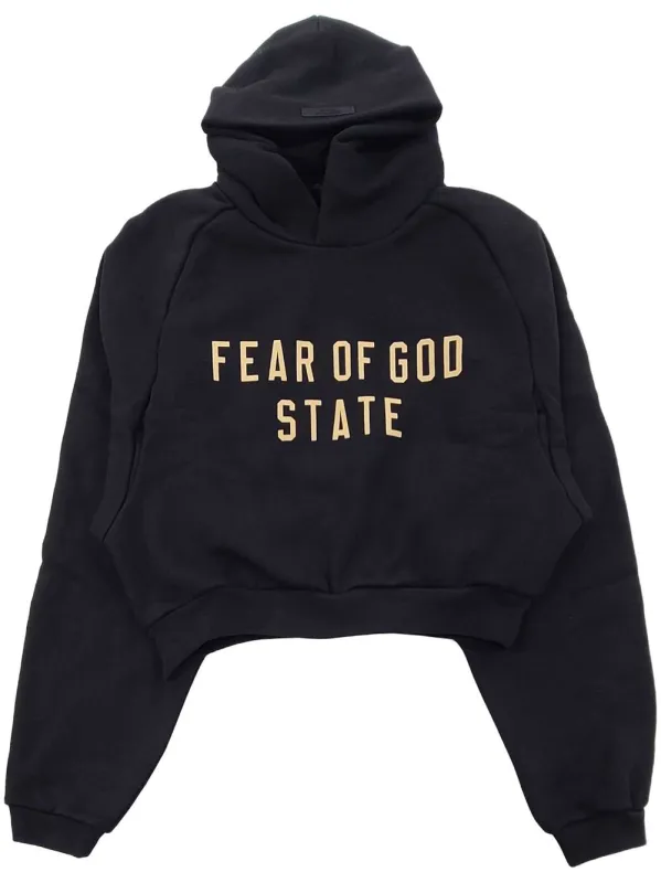 FLEECE CROPPED HOODIE sold by Lord & Taylor