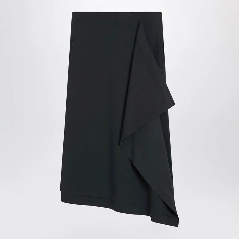 Ami Paris Anthracite grey wool skirt sold by Lord & Taylor