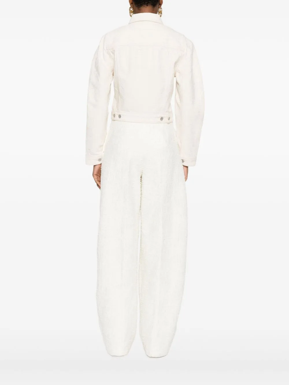 JACQUEMUS Coats White sold by Lord & Taylor product image thumbnail 5