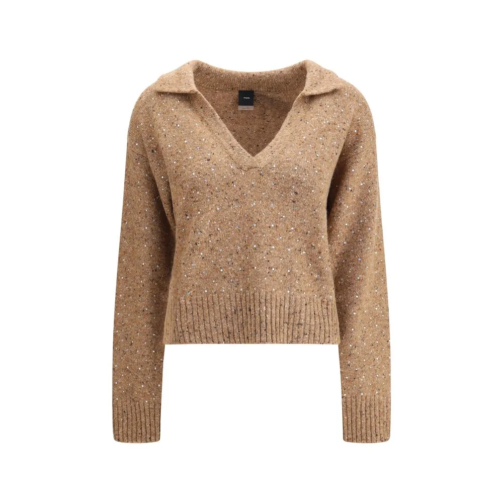V-neck Sweater with rhinestones sold by Lord & Taylor