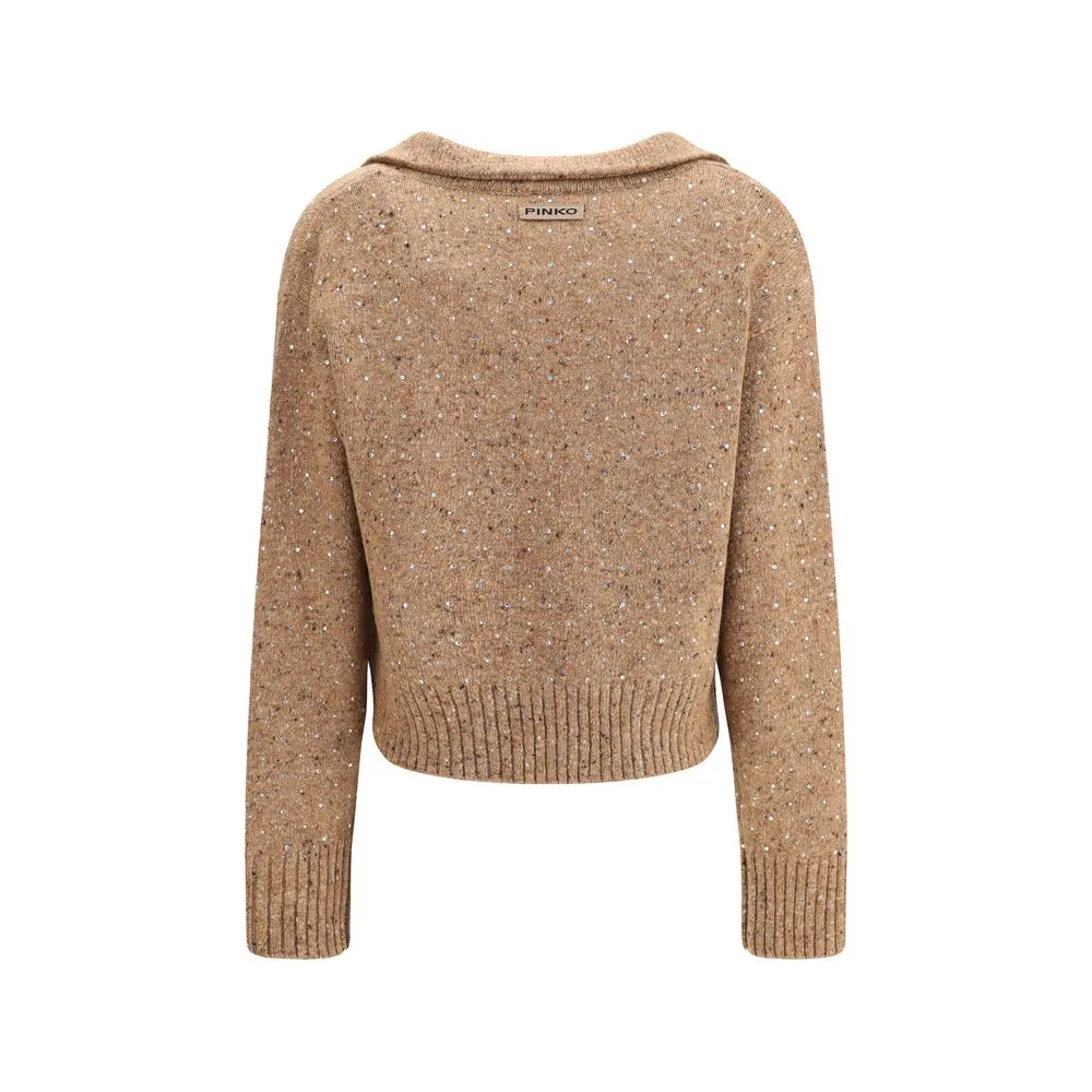 V-neck Sweater with rhinestones sold by Lord & Taylor product image thumbnail 2