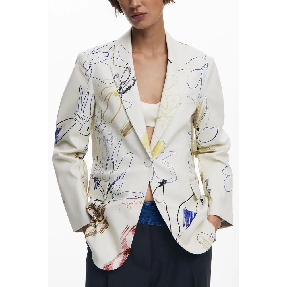 White Polyester Jackets & Coat sold by Lord & Taylor product image thumbnail 3