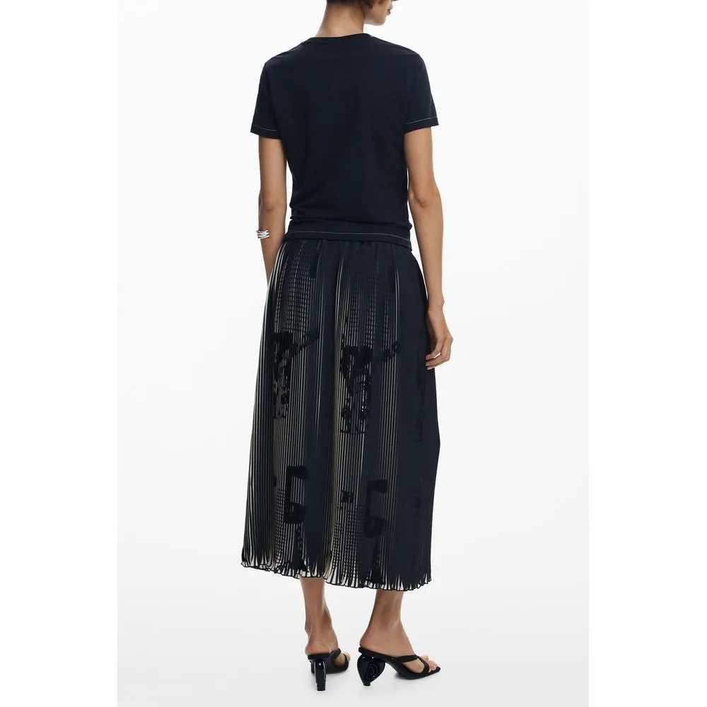 Black Polyester Skirt sold by Lord & Taylor product image thumbnail 3
