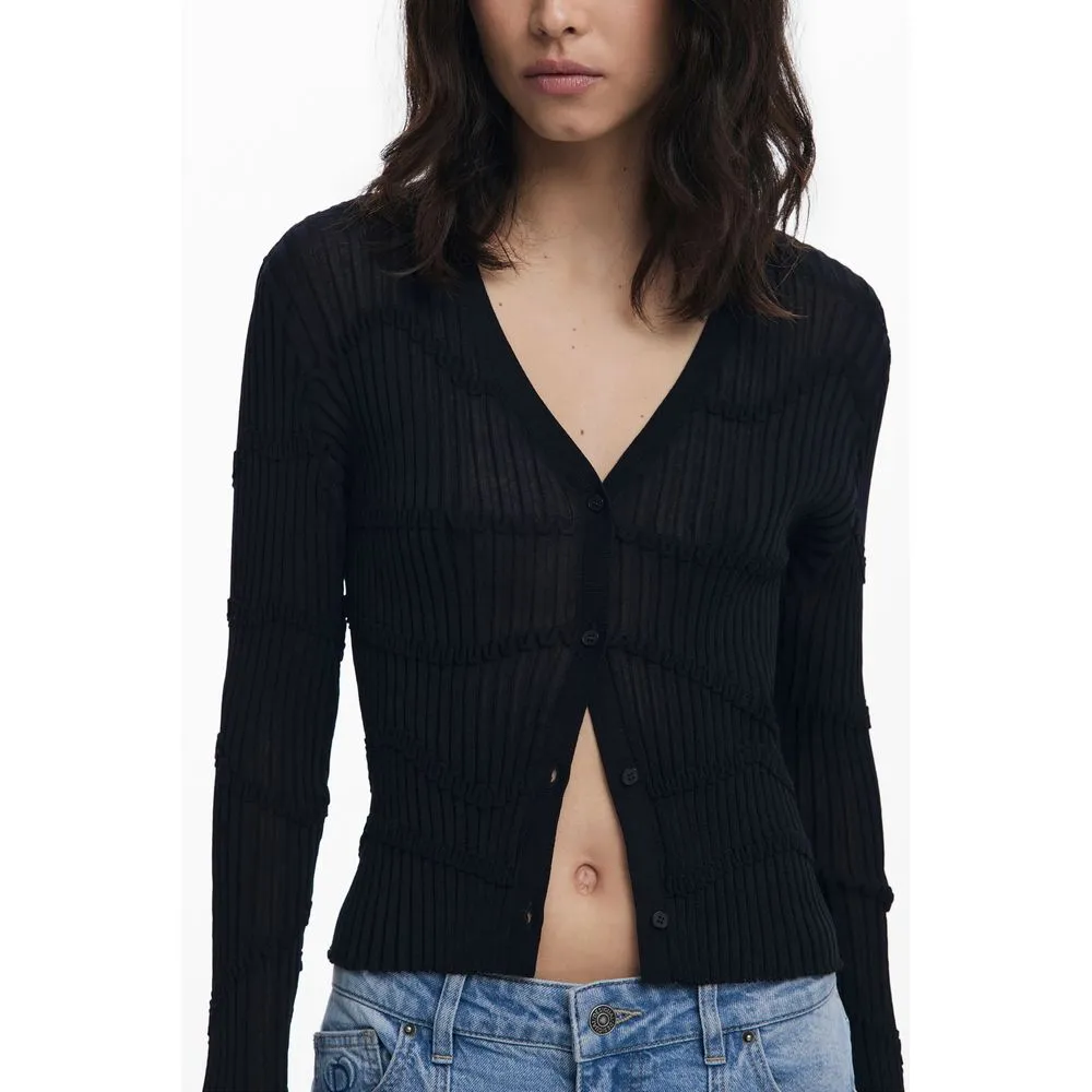 Black Viscose Sweater sold by Lord & Taylor