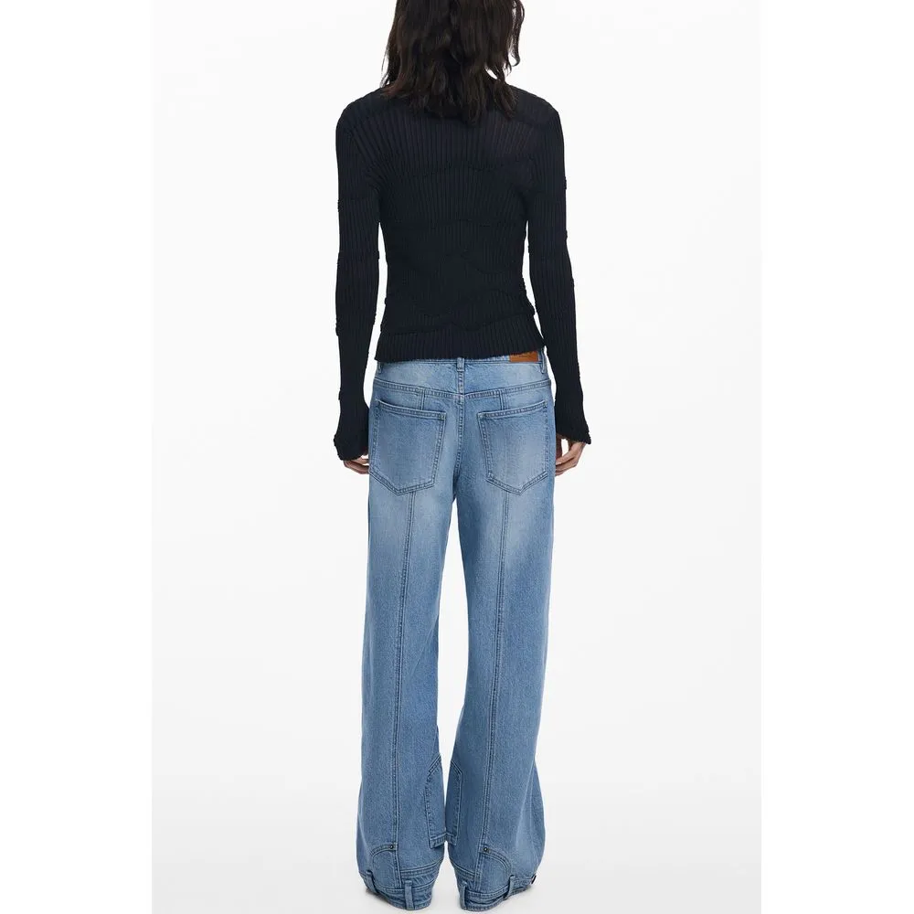 Black Viscose Sweater sold by Lord & Taylor product image thumbnail 2