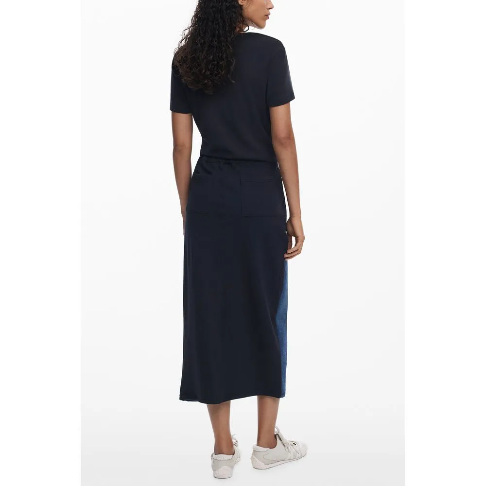 Blue Cotton Skirt sold by Lord & Taylor product image thumbnail 2