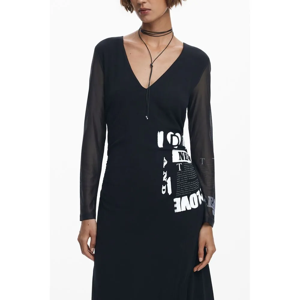 Black Polyester Dress sold by Lord & Taylor
