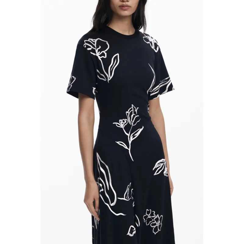 Black Cotton Dress sold by Lord & Taylor
