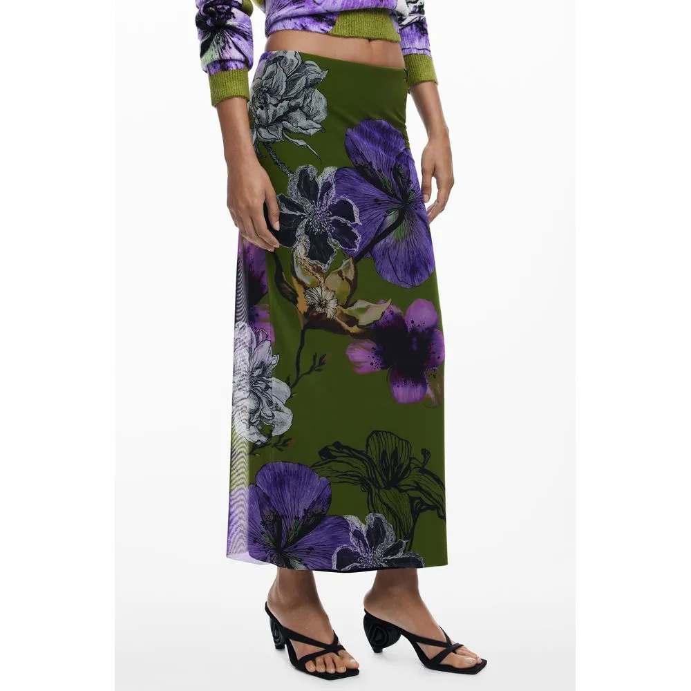 Green Polyester Skirt sold by Lord & Taylor