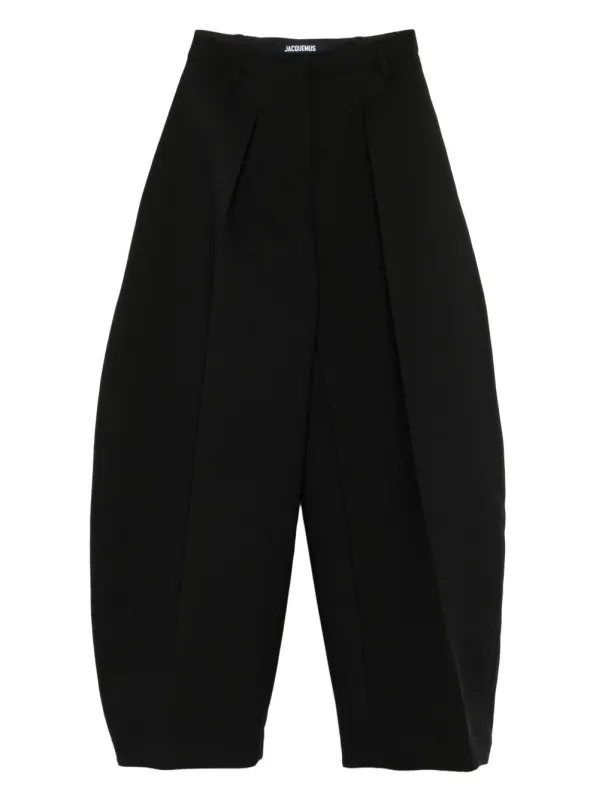 JACQUEMUS Trousers Black sold by Lord & Taylor