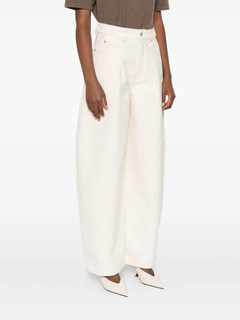 JACQUEMUS Jeans White sold by Lord & Taylor product image thumbnail 5