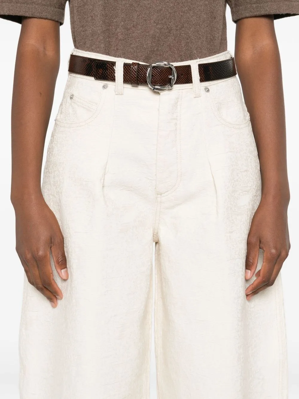 JACQUEMUS Jeans White sold by Lord & Taylor product image thumbnail 3