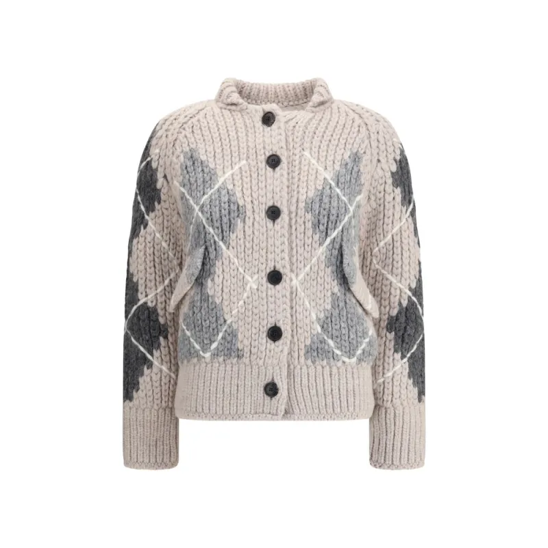 Wool argyle-patterned Cardigan sold by Lord & Taylor