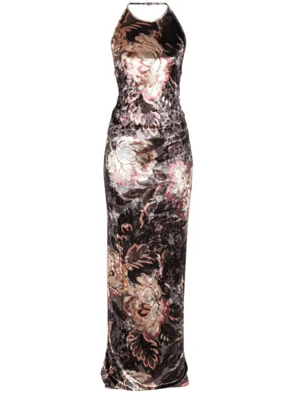 PRINTED LONG DRESS sold by Lord & Taylor