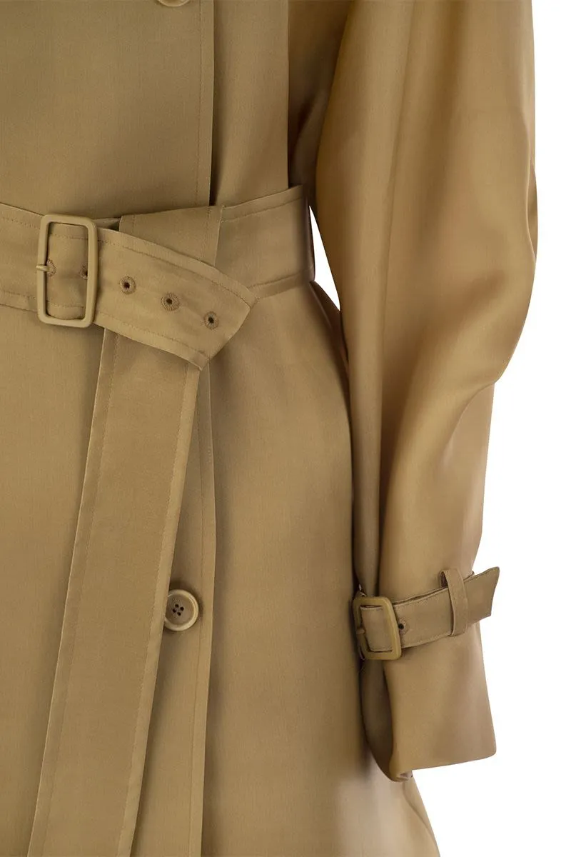 SACCO ORGANDY TRENCH sold by Lord & Taylor product image thumbnail 4