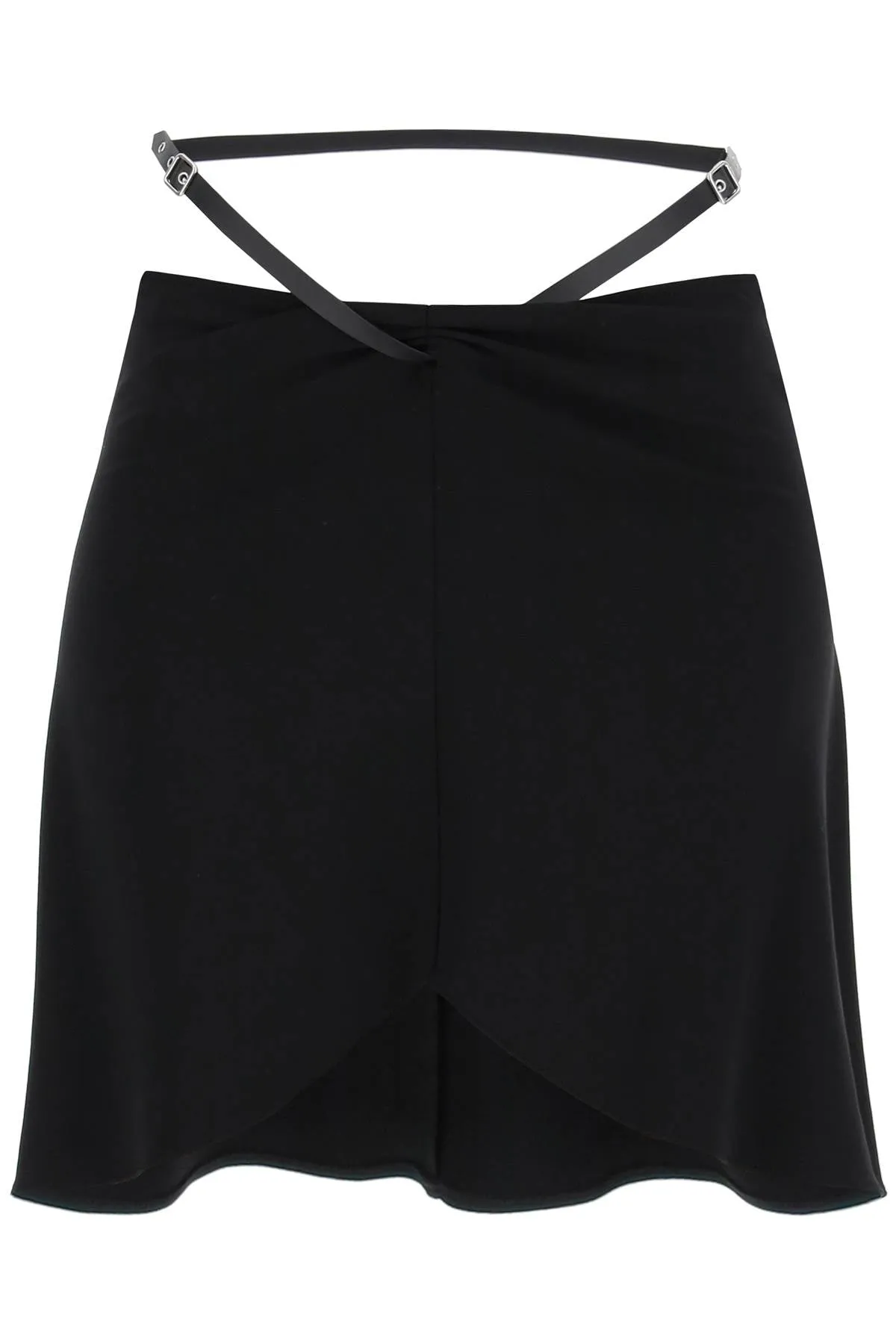 SLASH ELLIPSE CREPE JERSE MINI SKIRT sold by Lord & Taylor