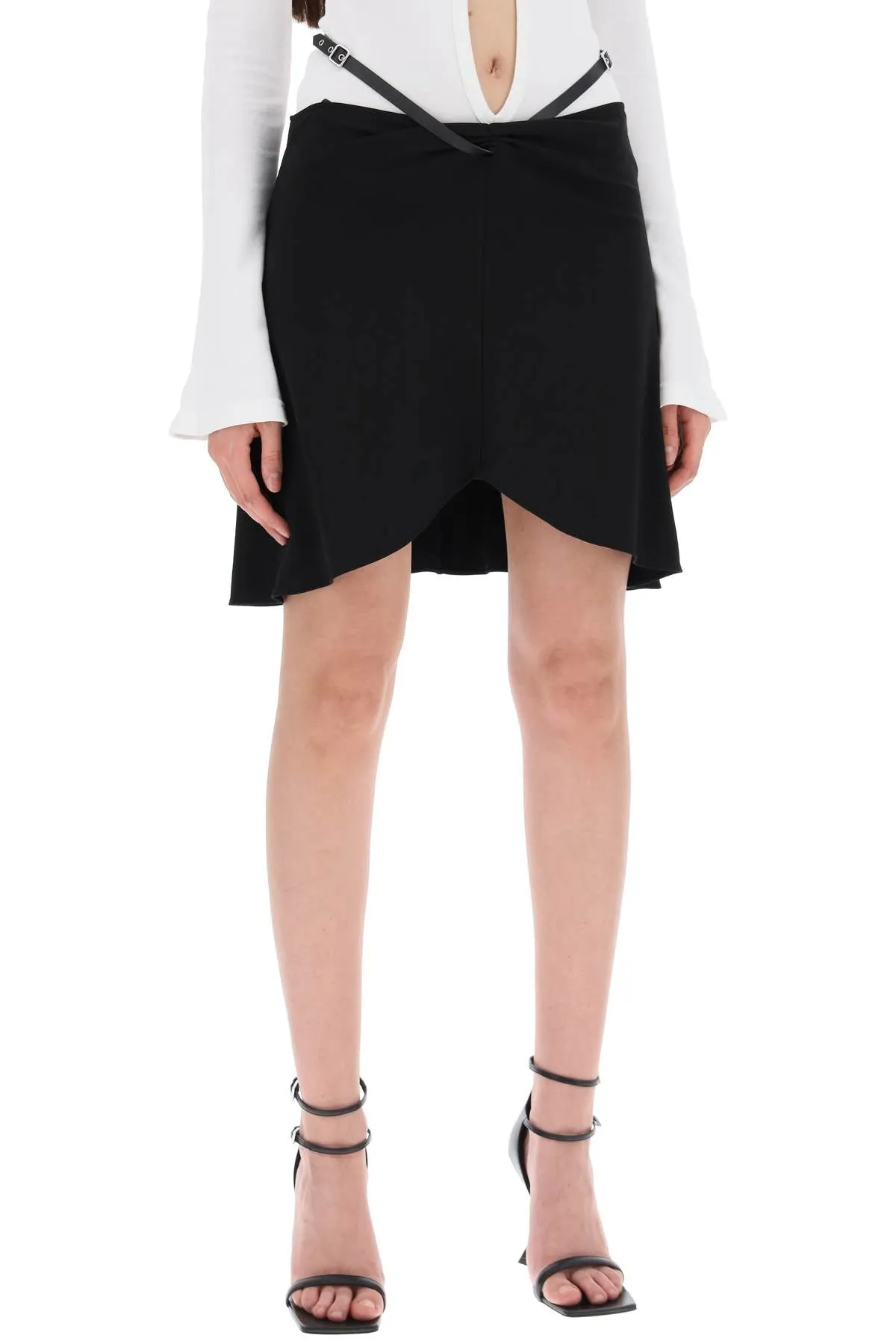 SLASH ELLIPSE CREPE JERSE MINI SKIRT sold by Lord & Taylor product image thumbnail 2