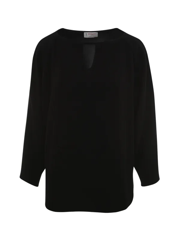 BLOUSE WITH V NECK sold by Lord & Taylor