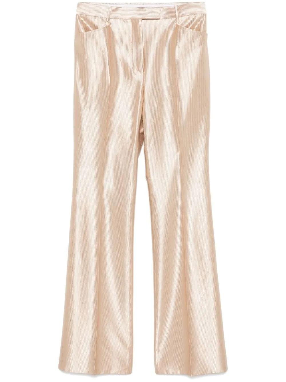 WOVEN FLARED TROUSERS sold by Lord & Taylor product image thumbnail 4