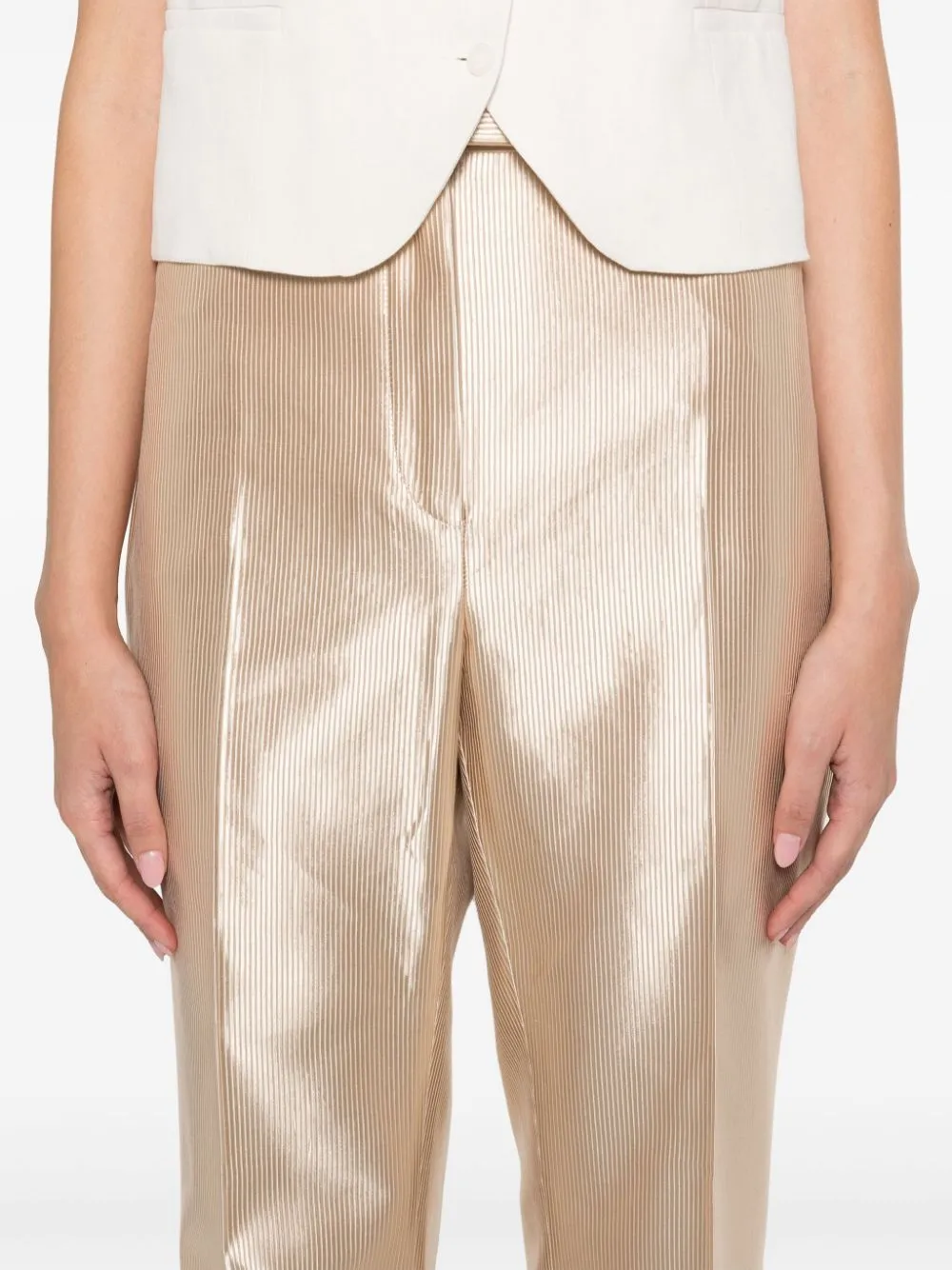 WOVEN FLARED TROUSERS sold by Lord & Taylor product image thumbnail 5