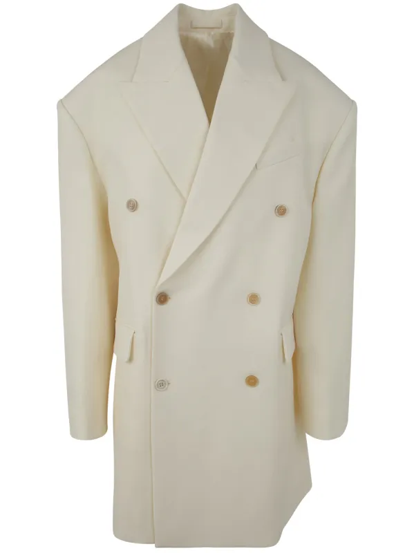 DOUBLE BREASTED OVERSIZED COAT sold by Lord & Taylor