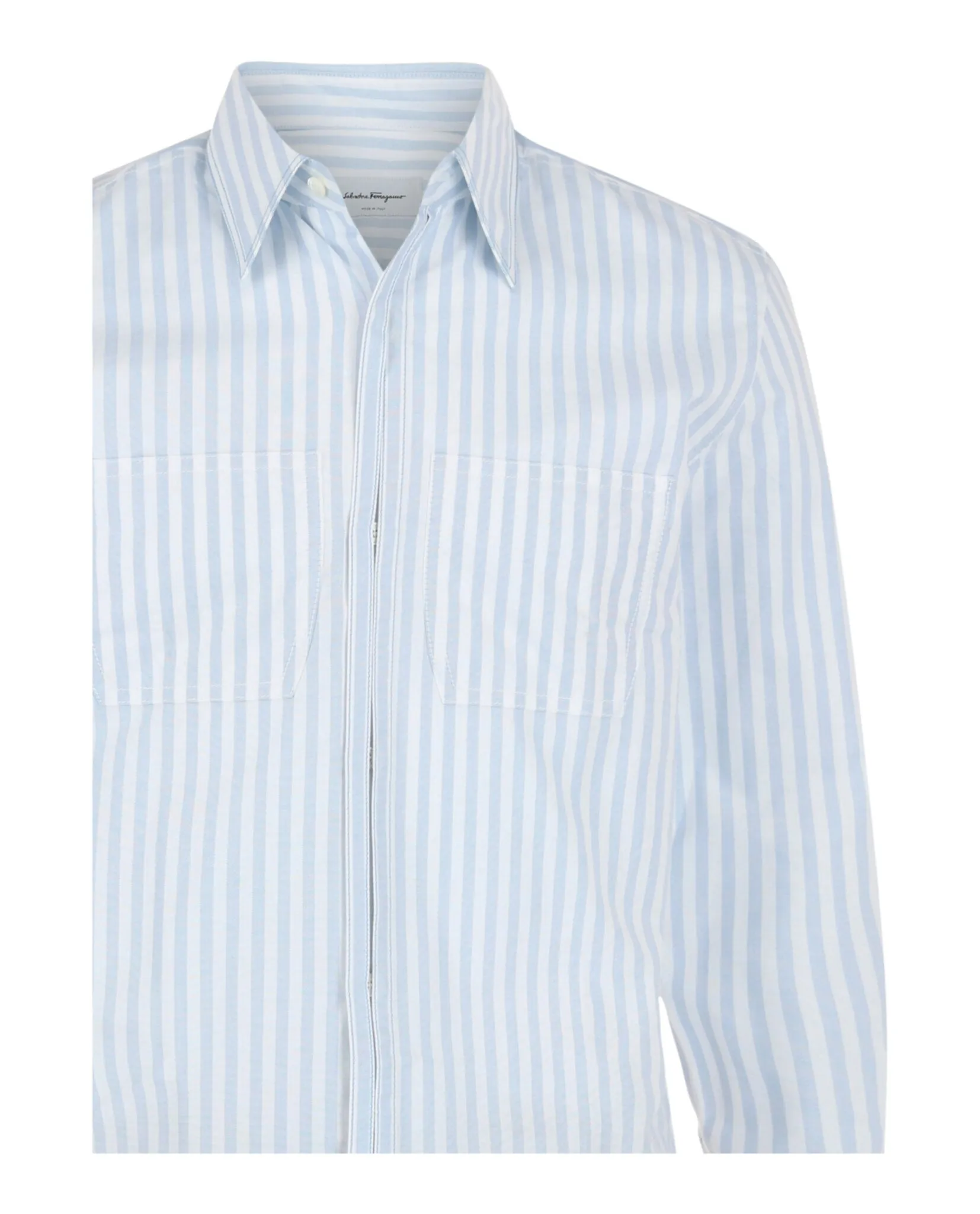 Striped Button-Up Shirt sold by Lord & Taylor product image thumbnail 3