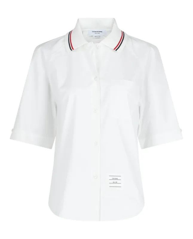 Poplin Box Pleated Shirt sold by Lord & Taylor