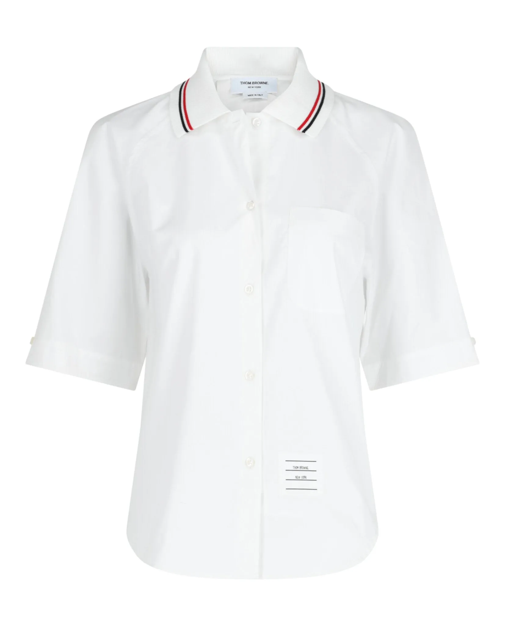 Poplin Box Pleated Shirt sold by Lord & Taylor