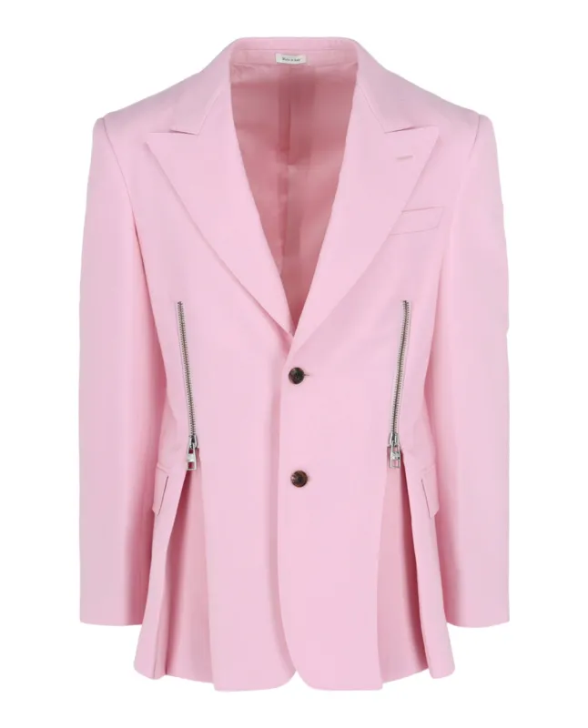Double-Zip Peplum Blazer sold by Lord & Taylor