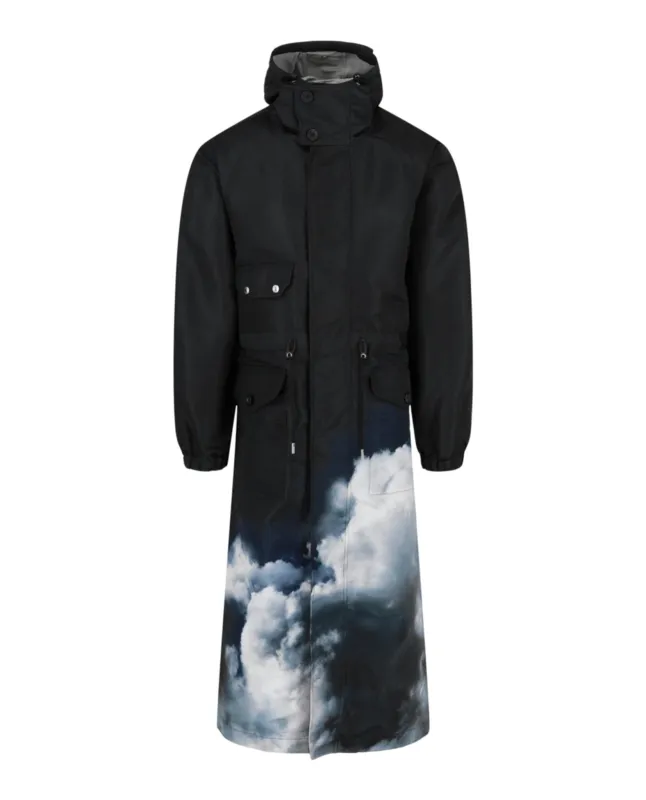 Storm Sky Print Parka sold by Lord & Taylor