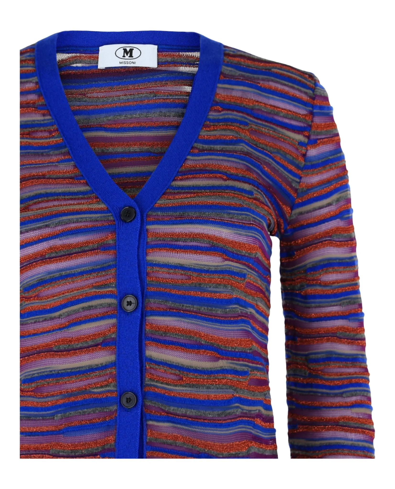 Wave Knit Cardigan sold by Lord & Taylor product image thumbnail 3